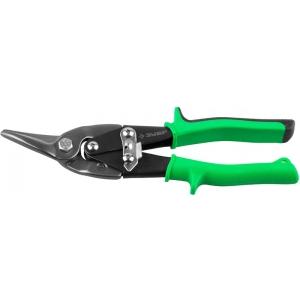 Ножницы "МАСТЕР" по металлу, рычажные, правые, CR-V, двухкомпонентная ручка, 250мм, ЗУБР, 23121