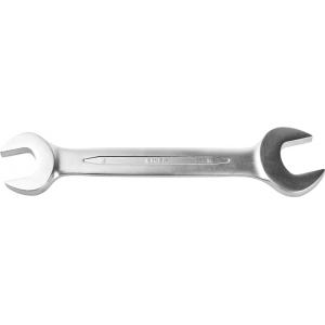 Ключ "ПРОФИ" гаечный рожковый, Cr-V сталь, хромированный, 32х36мм, ЗУБР, 27027-32-36