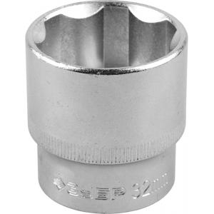 Торцовая головка "МАСТЕР" (1/2"), SUPER LOCK, хроматированное покрытие, 32 мм, ЗУБР, 27725-32_z01