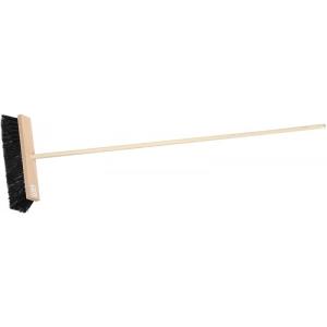 Щетка уличная деревянная с ручкой, волокно 90мм, ПЭТ, 140см, 40х7см, ЗУБР, 39191-40