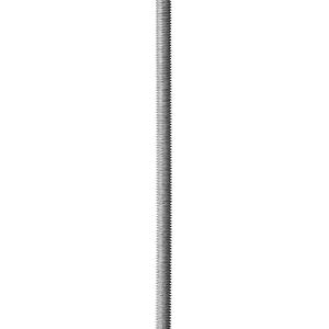Шпилька резьбовая DIN 975, класс прочности 4.8, оцинкованная, М8x1000, ТФ0, 1 шт., ЗУБР, 4-303350-08-1000