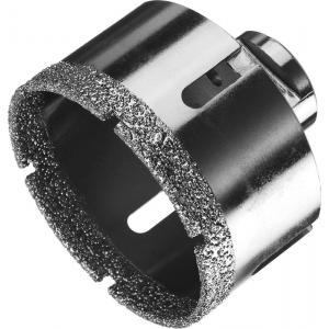 Алмазная коронка "ПРОФЕССИОНАЛ" универсальная для УШМ, М14, d = 73 мм, ЗУБР, 29865-73