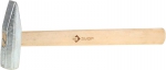 Молоток "СТАНДАРТ" слесарный оцинкованный с деревянной ручкой, 600г, ЗУБР, 2000-06_z01