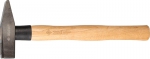 Молоток "ЭКСПЕРТ" кованый, с рукояткой из орешника и стальным протектором, 200г, ЗУБР, 20033-02