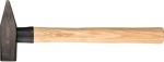 Молоток "ЭКСПЕРТ" кованый, с рукояткой из орешника и стальным протектором, 800г, ЗУБР, 20033-08