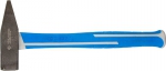 Молоток "ЭКСПЕРТ" слесарный, кованый, фиберглассовая, полностью обрезиненная рукоятка, 600г, ЗУБР, 20035-06