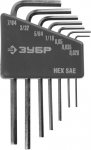 Набор ключей имбусовых "ЭКСПЕРТ"МИНИ для точных работ, Cr-V,HEX SAE 0,028,0,035,0,05,1/16,5/64,3/32,7/64 дюйма,7шт, ЗУБР, 27475-H7 Набор ключей имбусовых "ЭКСПЕРТ"МИНИ для точных работ, Cr-V,HEX SAE 0,028,0,035,0,05,1/16,5/64,3/32,7/64 дюйма,7шт, ЗУБР, 27475-H7