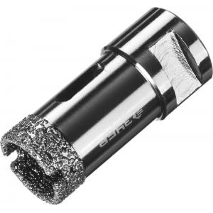 Алмазная коронка "ПРОФЕССИОНАЛ" универсальная для УШМ, М14, d = 25 мм, ЗУБР, 29865-25