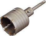 Коронка буровая, SDS-plus хвостовик, в сборе, 73мм, ЗУБР, 2918-73