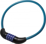 Замок ЭКСПЕРТ, тросовый, кодовый, с неизменяемым кодом,ЗУБР