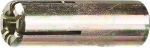 Анкер с внутренним конусом, желтопассивированный, 6,0х25мм, ТФ5, 100шт, ЗУБР, 4-302055-06-025
