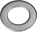 Шайба DIN 125A, оцинкованная, 12 мм, ТФ6, 8 шт., ЗУБР, 4-303806-12