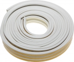 Уплотнитель резиновый самоклеящийся, профиль "P", белый, 16м, ЗУБР, 40922-016