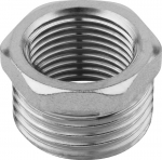 Футорка "ЭКСПЕРТ", никелированная латунь, 1/2" х 3/8", ЗУБР, 51281-1/2-3/8
