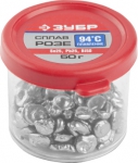 Сплав, РОЗЕ (Sn25,Pb25,Bi50), легкоплавкий в гранулах, 50гр, ЗУБР, 55457-050