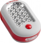 Фонарь светодиодный, 27 LED, магнит, крючок для подвеса, 3ААА, ЗУБР, 61810