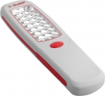 Фонарь светодиодный, 24 LED с линзами, магнит, крючок для подвеса, 3АА, ЗУБР