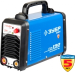 Инвертор "ЭКСПЕРТ" сварочный,T3, 190А, MMA/TIG LIFT, IGBT, VRD,, ПВ-60%, 1*220В (мин 180В), ЗУБР, ЗАС-Т3-190