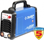 Инвертор "ЭКСПЕРТ" сварочный,T3, 220А, MMA/TIG LIFT, IGBT, VRD,, ПВ-60%, 1*220В (мин 180В), ЗУБР, ЗАС-Т3-220