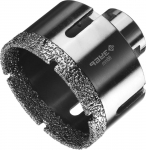 Алмазная коронка "ПРОФЕССИОНАЛ" универсальная для УШМ, М14, d = 68 мм, ЗУБР, 29865-68