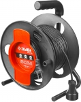 Удлинитель "МАСТЕР" на катушке, 2200 Вт, 50 м, ЗУБР, 55075-50