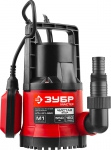 Насос М1 погружной дренажный для чистой воды 550 Вт ЗУБР НПЧ-М1-550